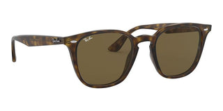 Ray-Ban RB 4258 unisex Havana Geometric Sunglasses