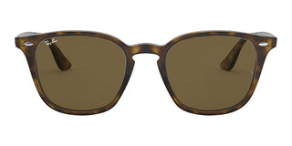 Ray-Ban RB 4258 unisex Havana Geometric Sunglasses