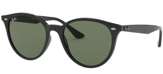 Ray-Ban RB 4305 unisex Black Round Sunglasses