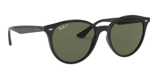 Ray-Ban RB 4305 unisex Black Round Sunglasses