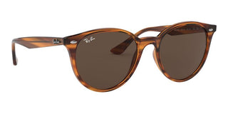 Ray-Ban RB 4305 unisex Havana Round Sunglasses