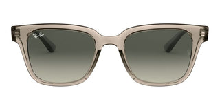 Ray-Ban RB 4323 unisex Brown Squared Sunglasses