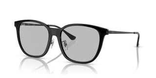 Ray-Ban RB 4333D unisex Black Squared Sunglasses