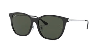 Ray-Ban RB 4333D unisex Black Squared Sunglasses