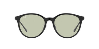 Ray-Ban RB 4334D unisex Black Round Sunglasses