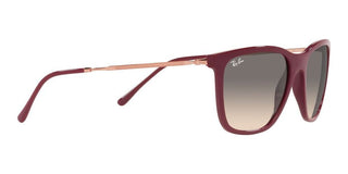 Ray-Ban RB 4344 unisex Red Geometric Sunglasses