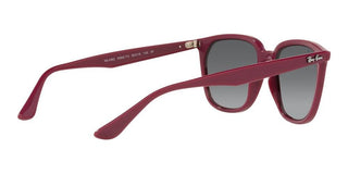 Ray-Ban RB 4362 unisex Red Squared Sunglasses