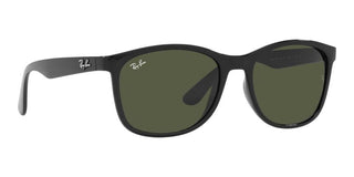 Ray-Ban RB 4374 unisex Black Squared Sunglasses