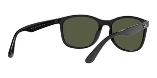 Ray-Ban RB 4374 unisex Black Squared Sunglasses