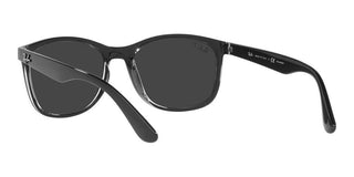 Ray-Ban RB 4374 unisex Black Squared Sunglasses