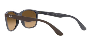 Ray-Ban RB 4374 unisex Brown Squared Sunglasses