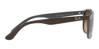 Ray-Ban RB 4374 unisex Brown Squared Sunglasses