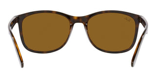 Ray-Ban RB 4374 unisex Havana Squared Sunglasses