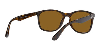 Ray-Ban RB 4374 unisex Havana Squared Sunglasses