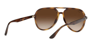 Ray-Ban RB 4376 unisex Havana Pilot Sunglasses