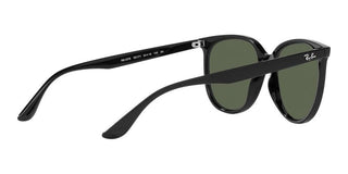 Ray-Ban RB 4378 women Black Squared Sunglasses