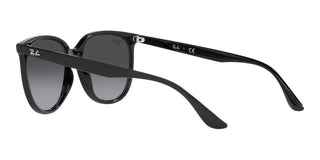 Ray-Ban RB 4378 women Black Squared Sunglasses