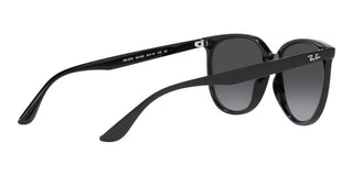 Ray-Ban RB 4378 women Black Squared Sunglasses