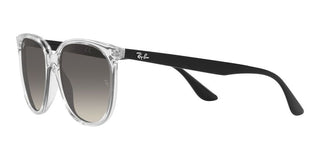 Ray-Ban RB 4378 women Transparent Squared Sunglasses