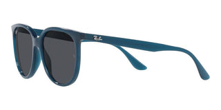 Ray-Ban RB 4378 women Blue Squared Sunglasses