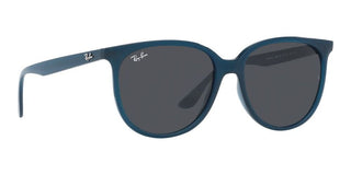 Ray-Ban RB 4378 women Blue Squared Sunglasses