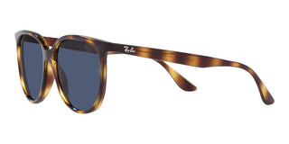 Ray-Ban RB 4378 women Havana Squared Sunglasses