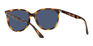 Ray-Ban RB 4378 women Havana Squared Sunglasses