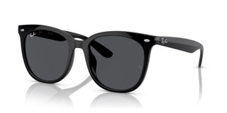 Ray-Ban RB 4379D unisex Black Squared Sunglasses