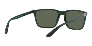 Ray-Ban RB 4385 men Green Squared Sunglasses