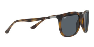 Ray-Ban RB 4386 unisex Havana Squared Sunglasses