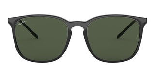 Ray-Ban RB 4387 men Black Geometric Sunglasses