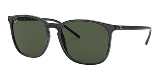 Ray-Ban RB 4387 men Black Geometric Sunglasses