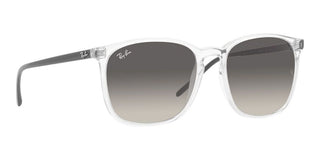 Ray-Ban RB 4387 men Transparent Geometric Sunglasses