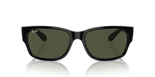 Ray-ban Rb 4388 Unisex Black Squared Sunglasses