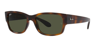 Ray-Ban RB 4388 unisex Havana Squared Sunglasses