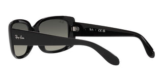 Ray-Ban RB 4389 women Black Squared Sunglasses