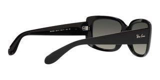 Ray-Ban RB 4389 women Black Squared Sunglasses