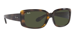 Ray-Ban RB 4389 women Havana Squared Sunglasses