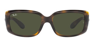 Ray-Ban RB 4389 women Havana Squared Sunglasses