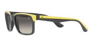 Ray-Ban RB 4393M unisex Yellow Visor Sunglasses