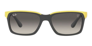 Ray-Ban RB 4393M unisex Yellow Visor Sunglasses