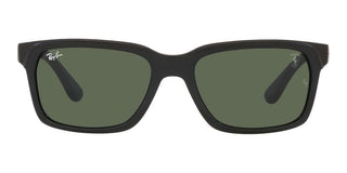 Ray-Ban RB 4393M unisex Black Visor Sunglasses