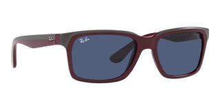 Ray-Ban RB 4393M unisex Red Visor Sunglasses