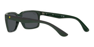 Ray-Ban RB 4393M unisex Green Visor Sunglasses