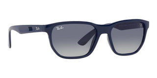 Ray-Ban RB 4404M unisex Blue Geometric Sunglasses