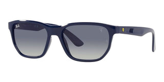 Ray-Ban RB 4404M unisex Blue Geometric Sunglasses