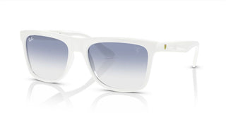 Ray-Ban RB 4413M unisex White Squared Sunglasses