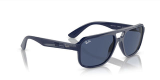 Ray-Ban RB 4414M unisex Blue Geometric Sunglasses