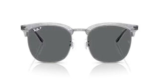 Ray-Ban RB 4418D unisex Ruthenium Geometric Sunglasses