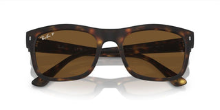 Ray-Ban RB 4428 unisex Havana Squared Sunglasses